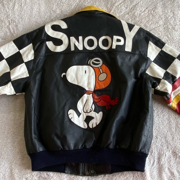 American Toons by Excelled Jackets & Coats Vintage 7s Snoopy Peanut